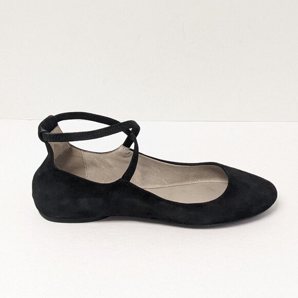 Pelle Moda Willa Flats, Black Suede, Women's 8.5 - Picture 2 of 6